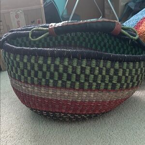 Woven Alaffia Basket